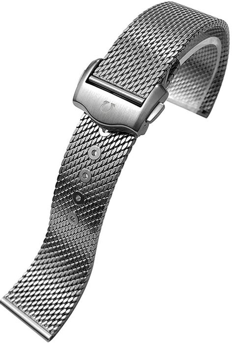 Omega Seamaster Stainless Steel Mesh 20mm Bracelet / Clasp .